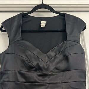 Sangria Cocktail Dress, Black, Size 8